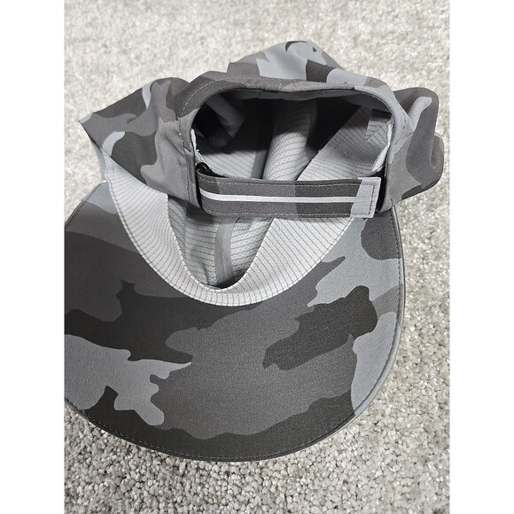 Lululemon Fast Free Run Hat Heritage 365 Camo Rhino Grey OS Baseball Cap EUC - Picture 5 of 5